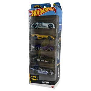 Hot wheels Batman Set of 5 Matchbox Cars Batmobile toy vehicles